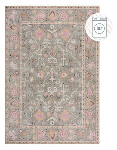 Svijetlo zeleni periv tepih 152x230 cm Una Floral – Flair Rugs