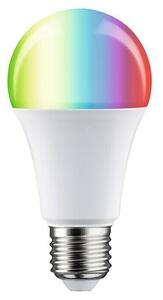 Paulmann LED Smart žarulja (E27, Može se prigušiti, RGBW, 806 lm, 9 W, Kruškolikog oblika)