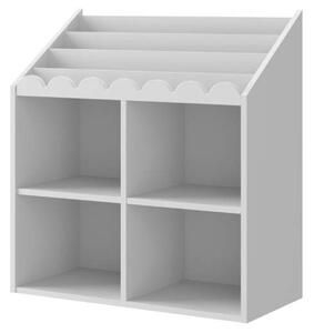 Bellamy Book Nook Montessori regal za knjige, snow
