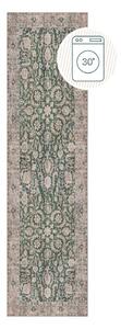 Zelena periva staza 60x230 cm Beau Floral – Flair Rugs