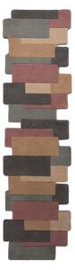 Vunena staza Flair Rugs Collage Earthy, 60 x 230 cm