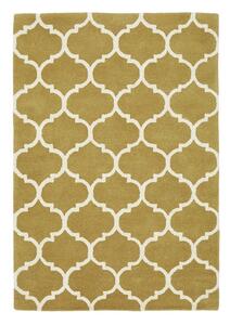Oker žuti ručno rađen vuneni tepih 200x290 cm Albany – Asiatic Carpets