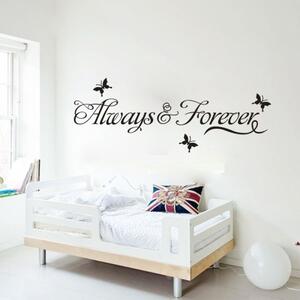 Zidna naljepnica Always & Forever