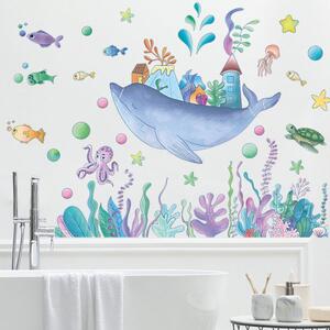 Zidna naljepnica Whale