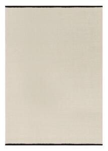 Bež ručno rađen vunen tepih 140x200 cm Mavi – noo.ma