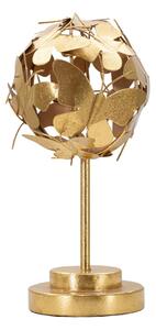 Metalni kipić u zlatnom dekoru Mauro Ferretti Butterfly