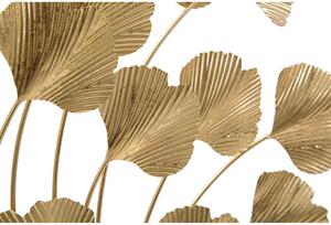 Metalni kipić u zlatnom dekoru Mauro Ferretti Wind Leaf