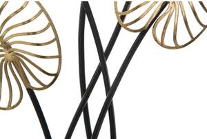 Metalni viseći ukras s uzorkom lišća Mauro Ferretti Luxy -A-, 31 x 90 cm