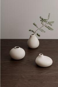 Set od 3 bijele minijaturne vaze Blomus Nona