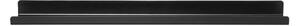 Crna metalna polica za kupaonu Blomus, dužina 71 cm