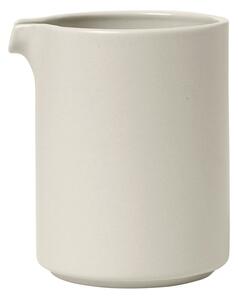 Bijeli keramički vrč za mlijeko Blomus Pilar, 280 ml
