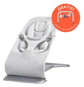 Ergobaby Evolve 3u1 ležaljka, Light Grey