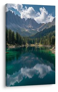 Slika mirna planinska krajina