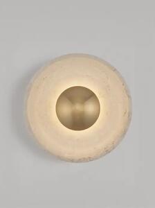 CERIO ZIDNA LED SVJETILJKA TRAVERTIN/ZLATNA 4W IP20 3000K NL9019755