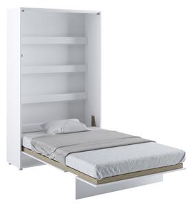 Zidni krevet Concept Pro Lenart AH103Jednostruki, Bijela, 120x200, Laminirani iveral, Medijapan, Basi a doghePodnice za krevet, 131x228x217cm