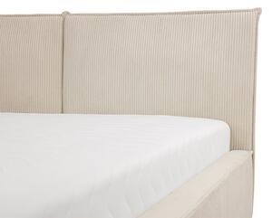 Bračni krevet 180 cm Camtana (crna) (s podnicom) (s prostorom za odlaganje)