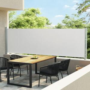 VidaXL Uvlačiva bočna tenda za terasu 140 x 600 cm krem