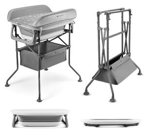 Kinderkraft Bubbly sklopivi stol za prematanje s kadicom, Grey