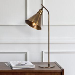 Stolna lampa Sivani MR-610, antikno zlato, metal, visina 50 cm