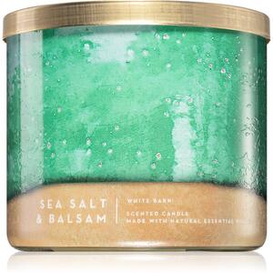 Bath & Body Works Sea Salt & Balsam mirisna svijeća 411 g