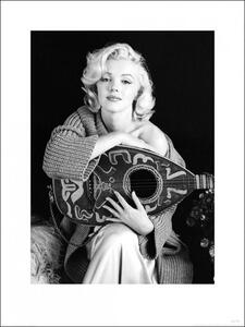 Marilyn Monroe - Lute Reprodukcija umjetnosti, (60 x 80 cm)