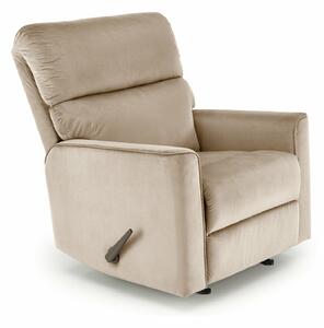 Podesiva fotelja Houston 1669Svijetlo smeđa, 103x85x100cm, Tkanina