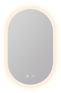 Blumfeldt Caledonian, LED kupaonsko ogledalo, IP44 LED dizajn, 3 temperature boje, 45 x 80 cm, mogućnost prigušivanja, funkcija protiv magljenja, tipka na dodir