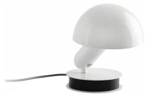 FARO 56101 - Stolna lampa s kvačicom 2u1 BELA 1xE27/15W/230V bijela