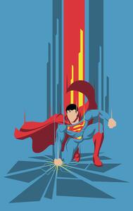 Ilustracija Superman - Power Blue