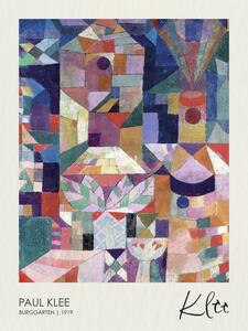 Reprodukcija Burggarten (1919), Paul Klee