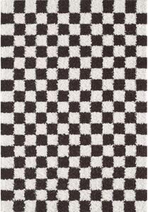 Smeđi/krem tepih 120x170 cm Grida – ESTE