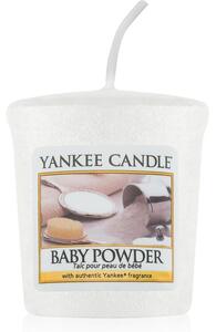 Yankee Candle Baby Powder mala mirisna svijeća bez staklene posude 49 g