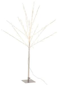 Svjetlucava božićna jelka SILVER GLOW 56×56×100 cm, srebrna