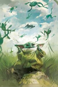 Poster Star Wars - Grogu Training, (61 x 91.5 cm)