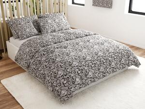 Poli-pamučna posteljina ORIENT POLY siva Dimenzije posteljine: 70 x 90 cm | 140 x 200 cm