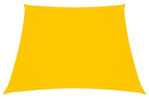 VidaXL Jedro protiv sunca od tkanine Oxford trapezno 3/5 x 4 m žuto