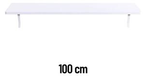 Radifloat™ Plutajuća Polica Za Radijator, Bijeli hrast 100 cm