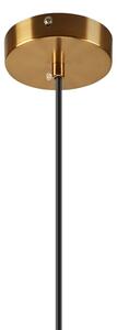 Viseća svjetiljka u bakrenoj boji sa staklenim sjenilom ø 30 cm Pia – LAMKUR