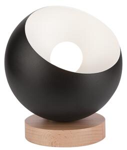 Crna stolna lampa (visina 19 cm) Ava – LAMKUR