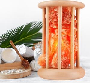 Narančasta solna lampa, visina 24 cm Sally - LAMKUR