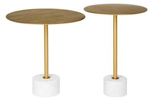 Metalni okrugao pomoćni stol ø 41 cm Lecco – House Nordic