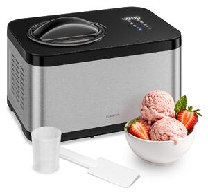 Klarstein VeroSteel aparat za sladoled s kompresorom | 1,5 l | 150 W | 4 programa | Touch upravljanje