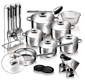 Blaumann Gourmet 27u1 set inox posuđa