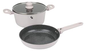 Grill King Ceramic 2u1 set, tava + lonac (24/24 cm)