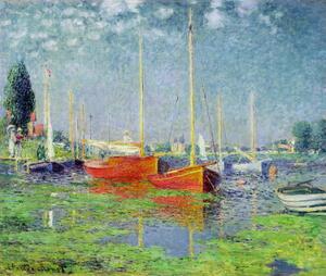 Claude Monet - Reprodukcija umjetnosti Argenteuil, c.1872-5, (40 x 35 cm)