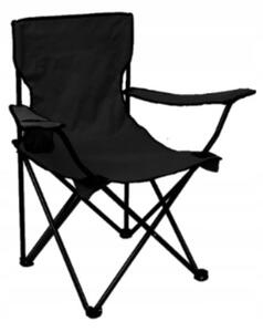 Sklopiva stolica za kampiranje Black