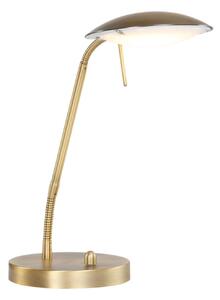 Steinhauer LED stolna lampa Mexlite bronca, prigušiva, Bronca / stari mesing, Dnevni boravak/blagovaonica, Metal, Stolni stol