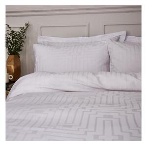 Bijela posteljina za bračni krevet od pamučnog satena 200x200 cm - Bianca