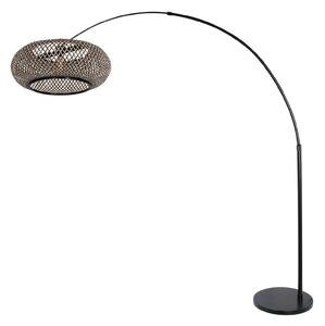 Steinhauer Lučna podna lampa Sparkled Light crna, Crno, Dnevni boravak/blagovaonica, Metal