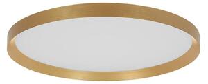 Steinhauer Flady LED stropna svjetiljka, zlatne boje, Ø 40 cm direktno/indirektno, prigušiva, Zlato / mjed, Dnevni boravak/blagovaonica, Metal